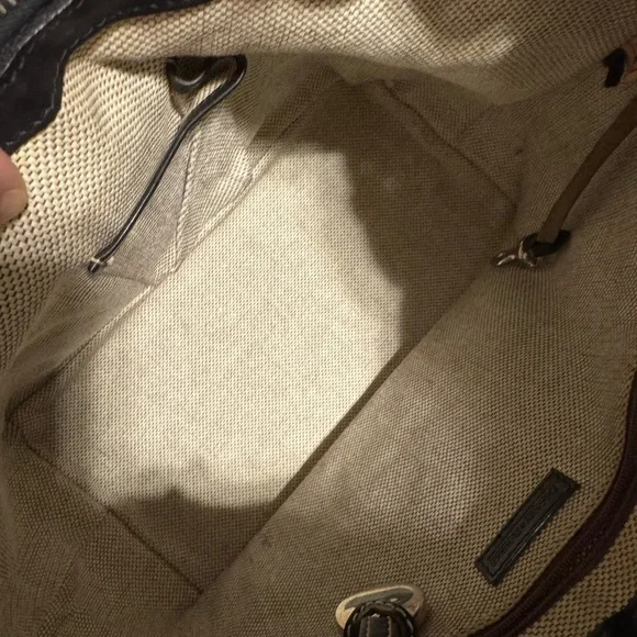 Dooney & Bourke Navy Blue Croc-Embossed Women's Bag - Picture 9 of 10